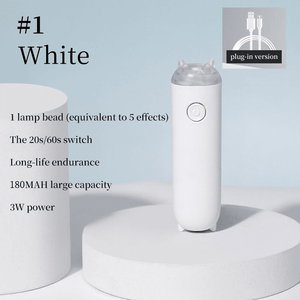 3W LED Nail Lamp 180MAH Type-c Rechargeable White Tools & Accessories No Brand 