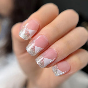 20 Tips Semi-Cured Gel Nail Strips N021-N040 Nail Sticker Harunouta 