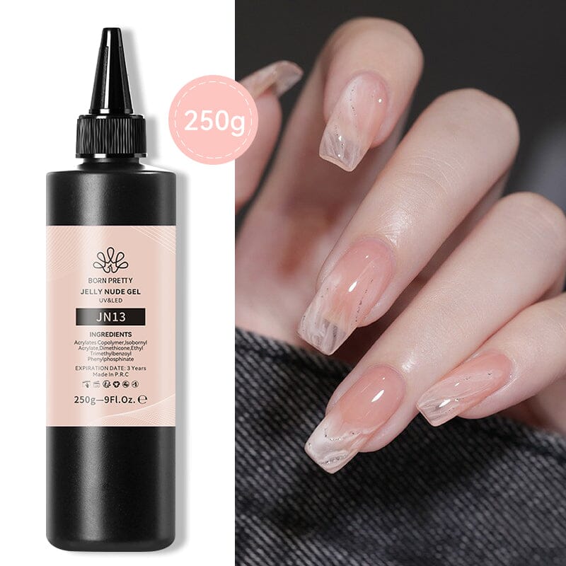250g Jelly Nude Gel Polish Gel Nail Polish BORN PRETTY JN13 