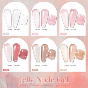 250g Jelly Nude Gel Polish Gel Nail Polish BORN PRETTY 