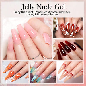 250g Jelly Nude Gel Polish Gel Nail Polish BORN PRETTY 