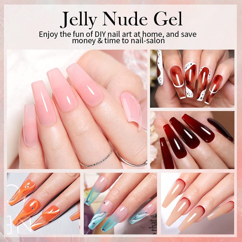 250g Jelly Nude Gel Polish Gel Nail Polish BORN PRETTY 