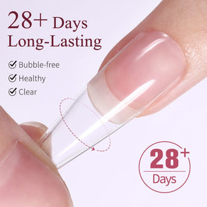 3 In 1 Soft Gel Tip Adhesive Gel Nail Polish LILYCUTE 