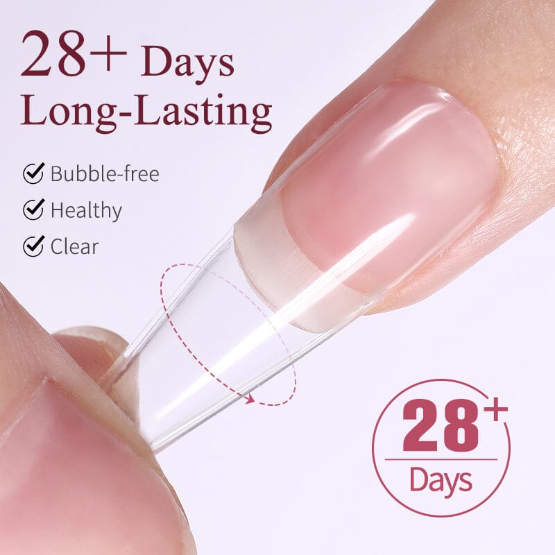 3 In 1 Soft Gel Tip Adhesive Gel Nail Polish LILYCUTE 