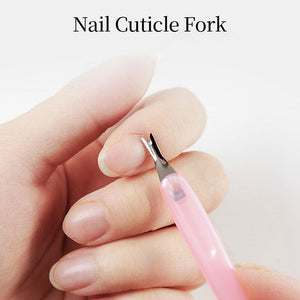 Cuticle Fork #08 Black 8.8cm Clearance No Brand 