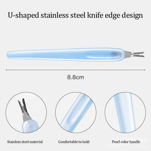 Cuticle Fork #08 Black 8.8cm Clearance No Brand 