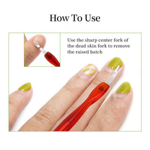 Cuticle Fork #08 Black 8.8cm Clearance No Brand 