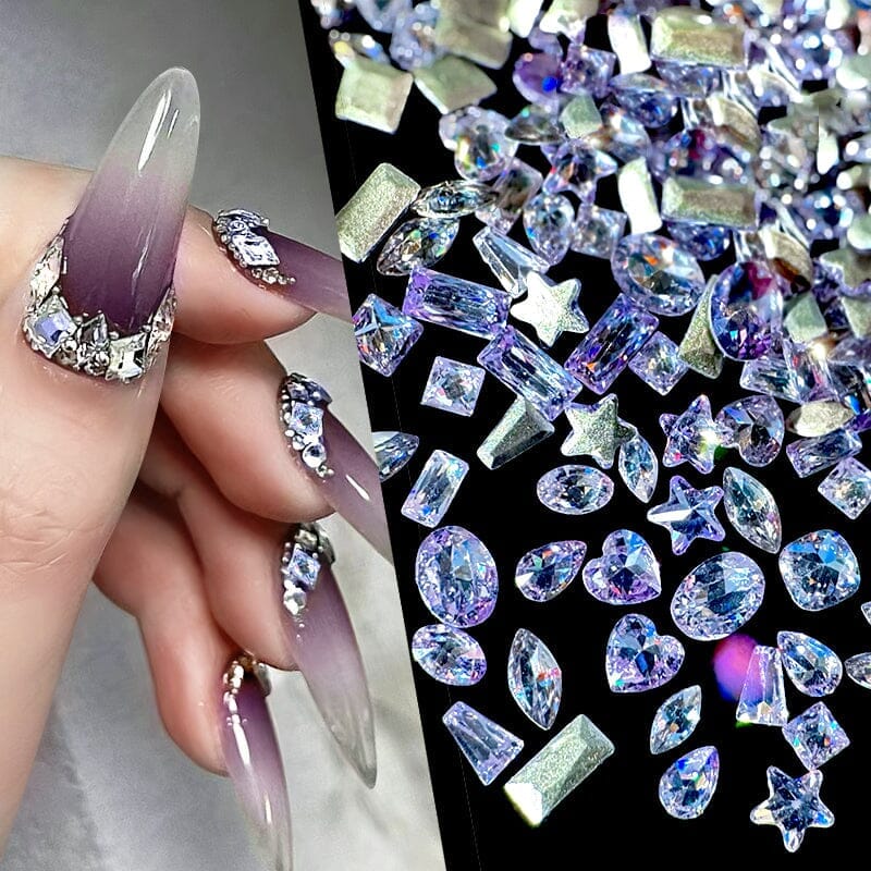 50pcs Zircon Nail Decoration Nail Decoration No Brand 