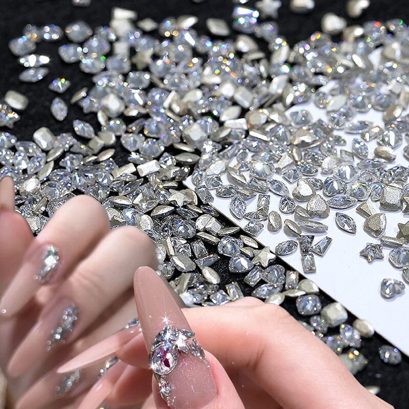 50pcs Zircon Nail Decoration #03 Clearance No Brand 