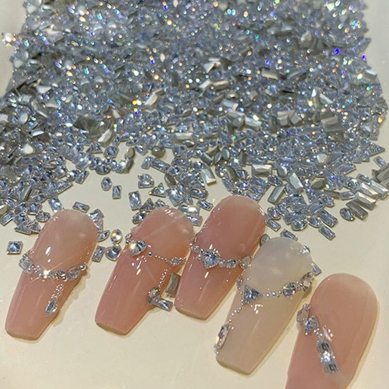 50pcs Zircon Nail Decoration #03 Clearance No Brand 