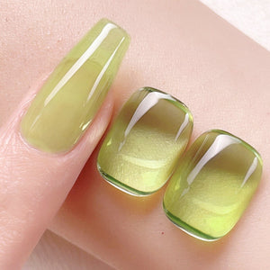 Green Hema-Free Ice Jelly Gel Polish #02 15ml Gel Nail Polish BORN PRETTY 
