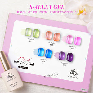 [US ONLY] Pink Hema-Free Ice Jelly Gel Polish #05 15ml Gel Nail Polish BORN PRETTY 