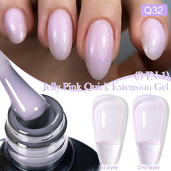 Jelly Pink Quick Extension Nail Gel 7ml Extension Nail Gel LILYCUTE LC-Q32 