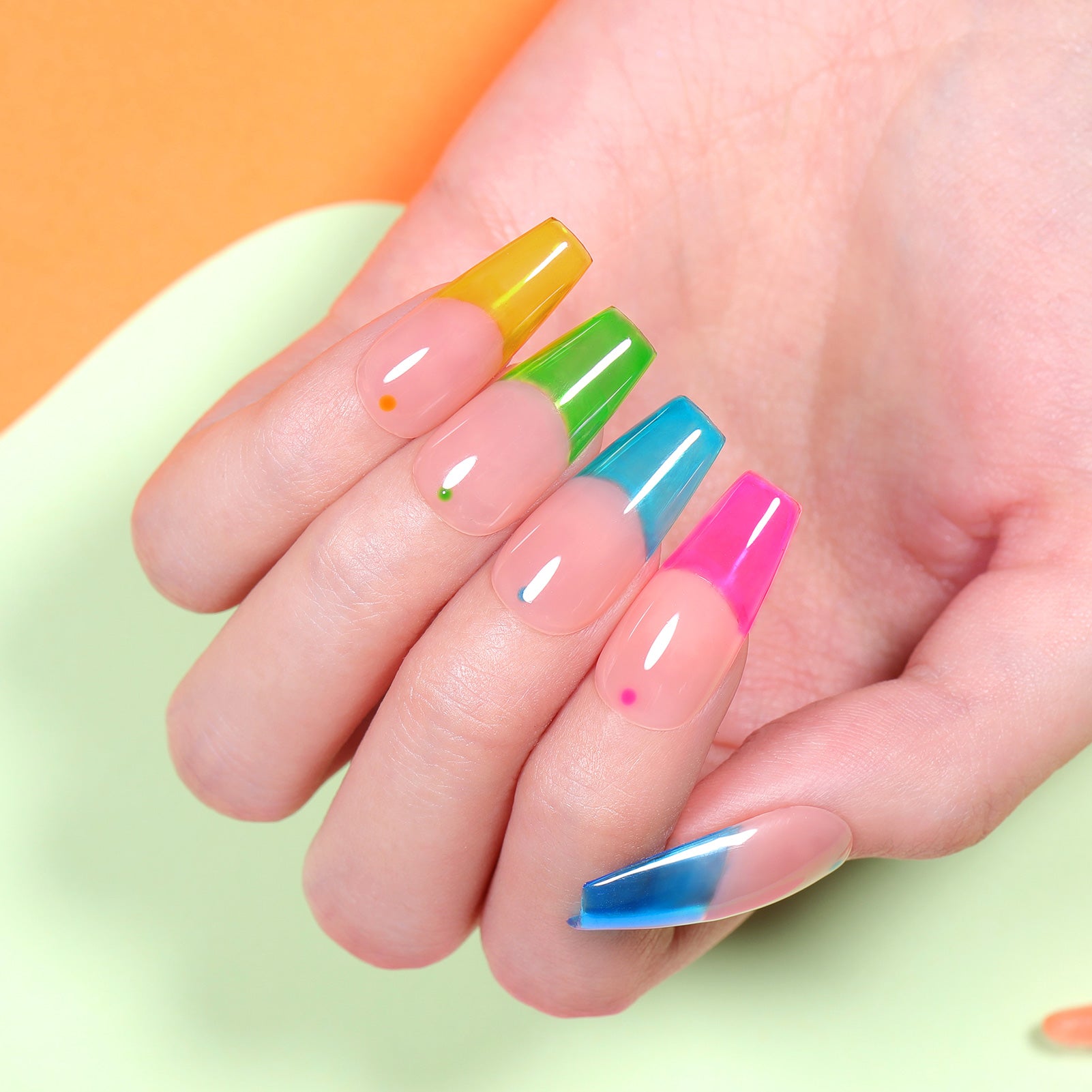 6 Colors Jelly Gel J38 Summer Soda 7ml