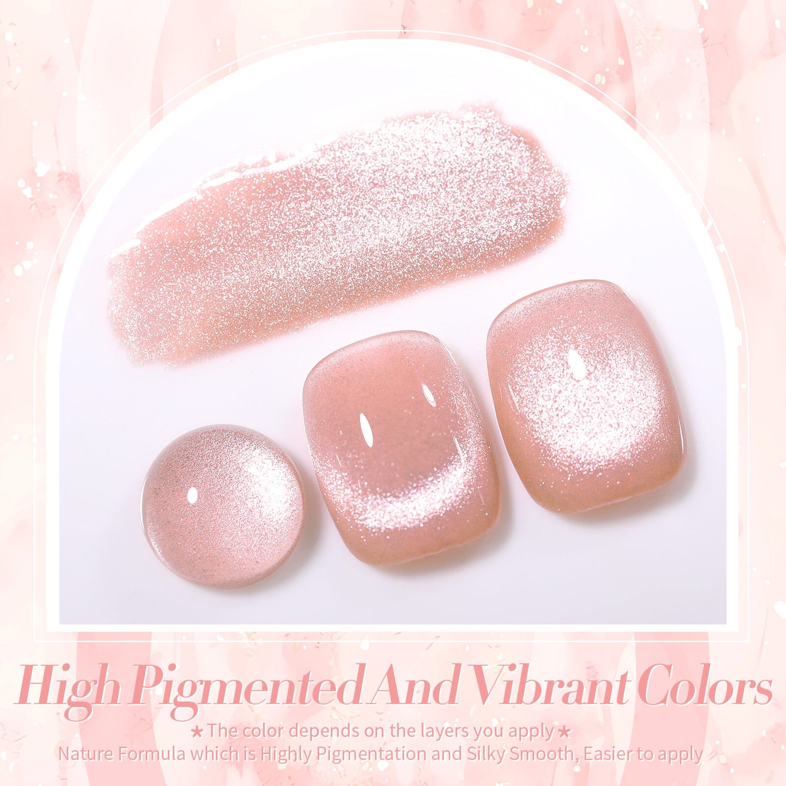 Pink Cat Magnetic Gel 15ml Gel Nail Polish BORN PRETTY 