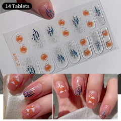 14 Tips Full Cover Nail Stickers PDD-102 Nail Art No Brand 