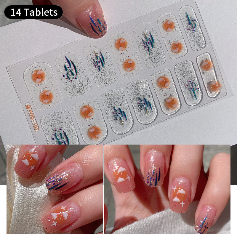 14 Tips Full Cover Nail Stickers PDD-102