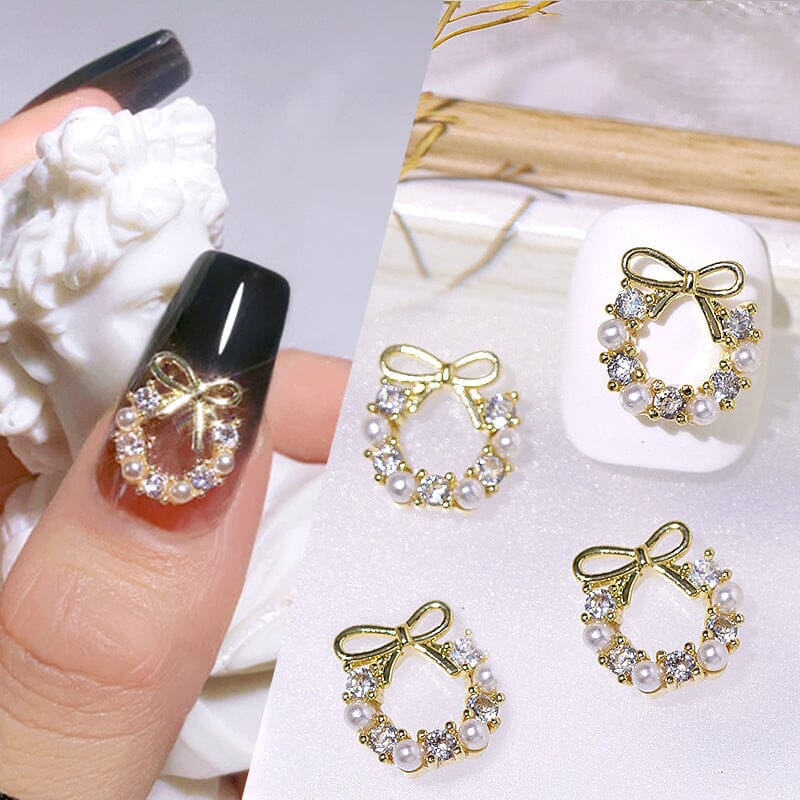 Star Alloy Rhinestones 3D Nail Decoration #07 Clearance No Brand 