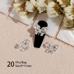 Butterfly #20 3D Nail Charms Nail Art No Brand 