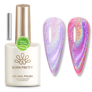 Rainbow Cat Magnetic Gel MY110 Omnipotent 15ml HEMA/TPO FREE Gel Nail Polish BORN PRETTY 