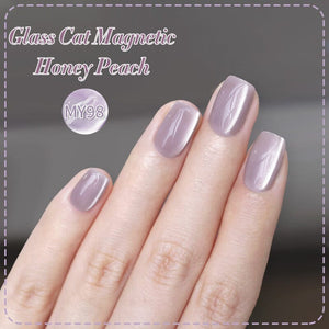 Water Light Cat Magnetic Gel Polish MY98 Honey Peach 10ml Gel Nail Polish BORN PRETTY 