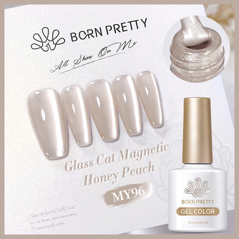 Water Light Cat Magnetic Gel Polish 10ml Gel Nail Polish BORN PRETTY MY96 