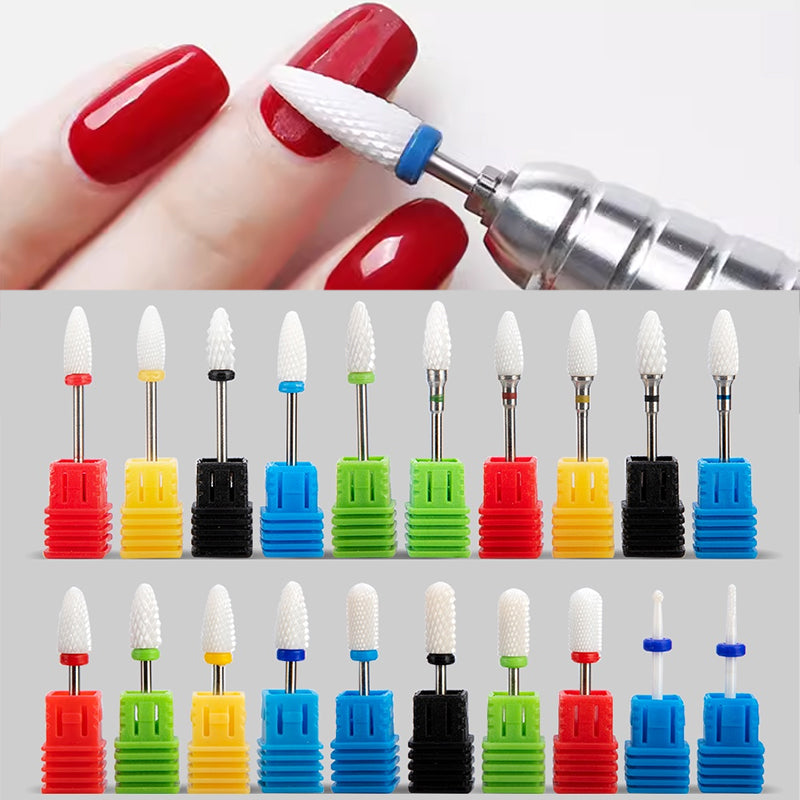 Nail Drill Bits Ceramic Grinding Head