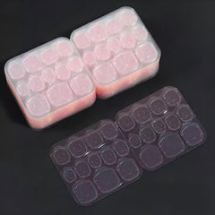 120pcs 5 Sheets Ultra-thin Jelly Glue Tools & Accessories No Brand 