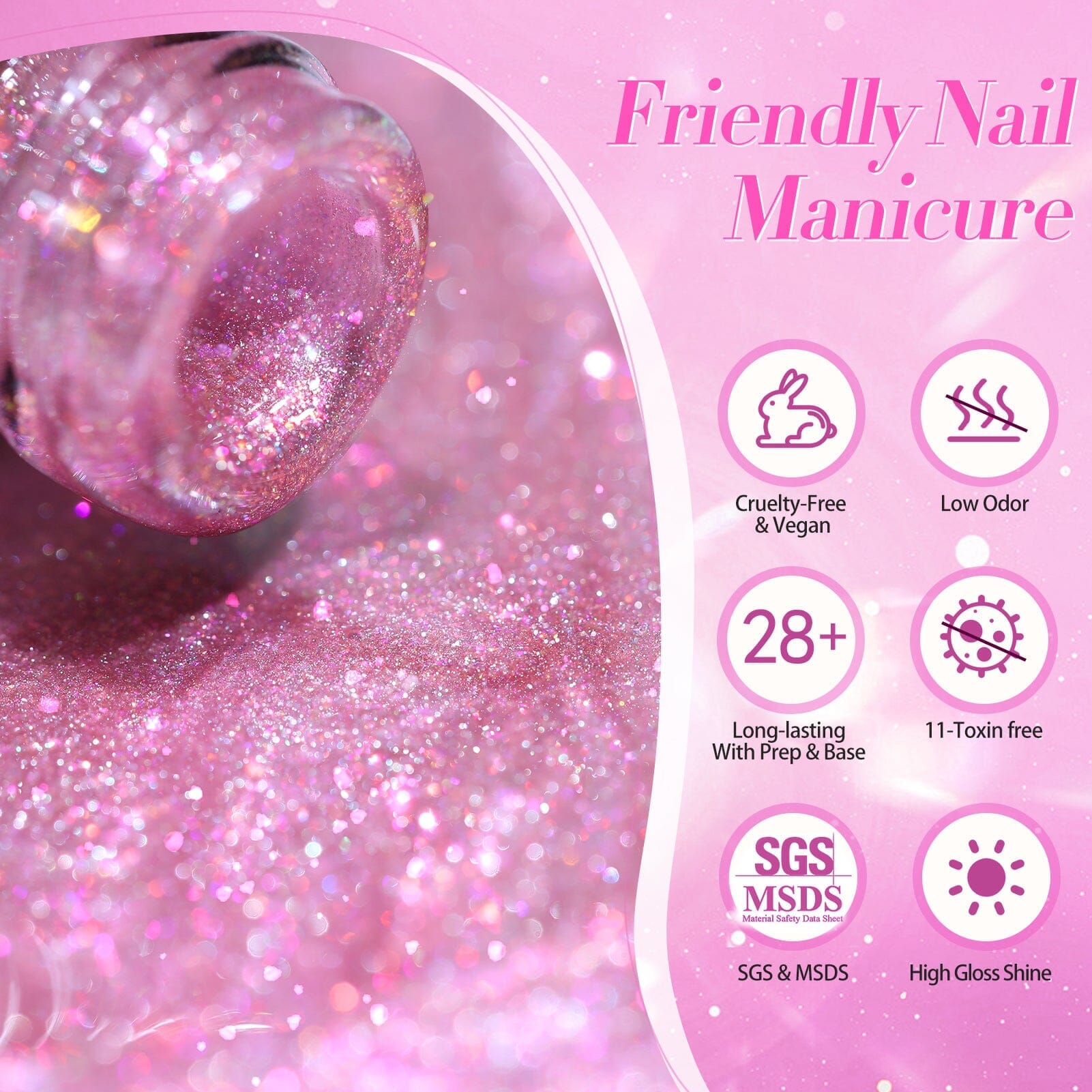 4 Colors Cat Magnetic Gel Polish Set Jelly Pink Auroras 5ml Gel Nail Polish BORN PRETTY 