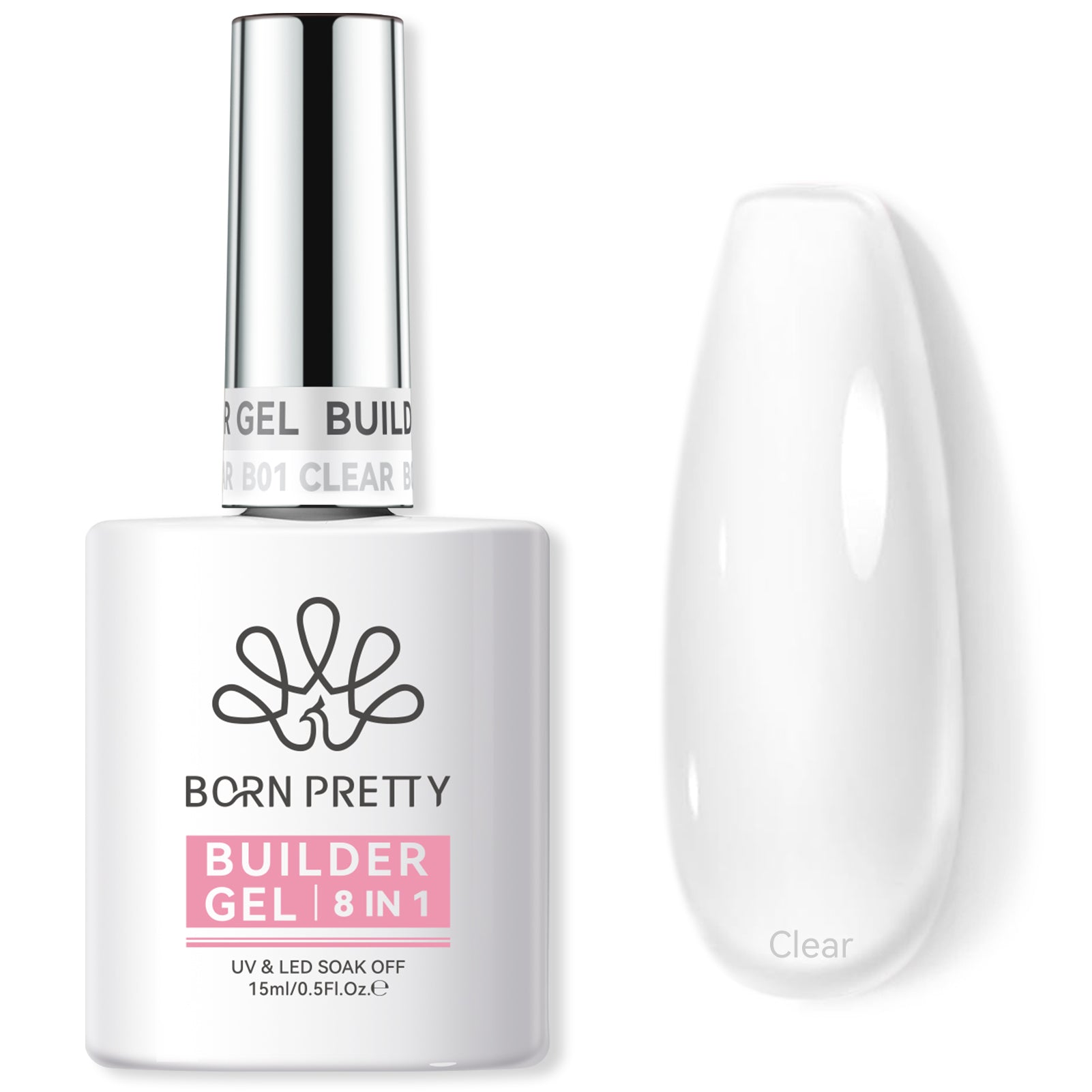 8 in 1 Builder Gel BG01 15ml