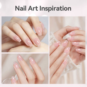 Pink 8 in 1 Builder Gel BG02 15ml Gel Nail Polish BORN PRETTY 