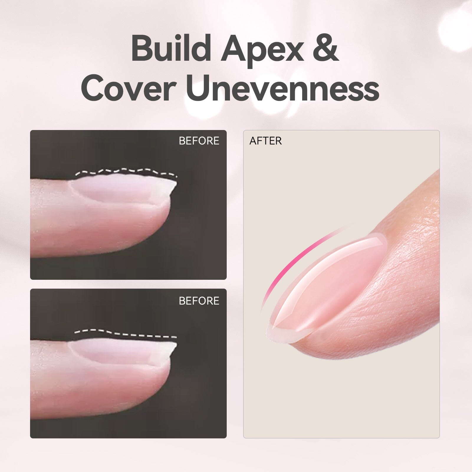 Nude 8 in 1 Builder Gel BG03 15ml Gel Nail Polish BORN PRETTY 