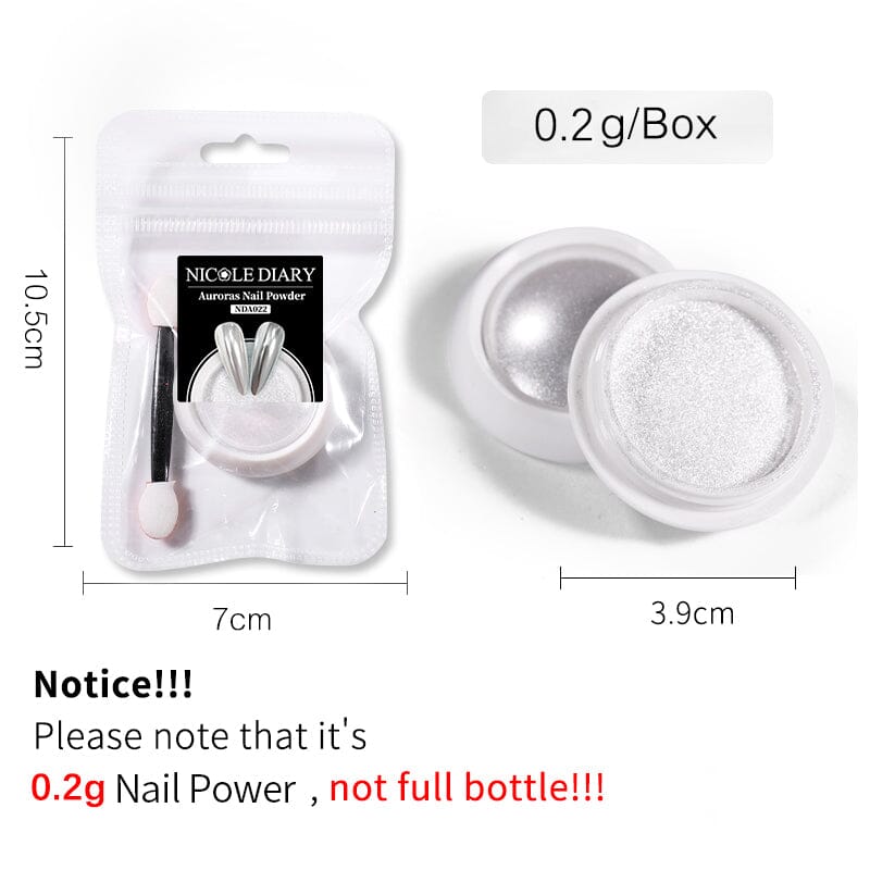 Pearl Nail Powder Nail Powder NICOLE DIARY 