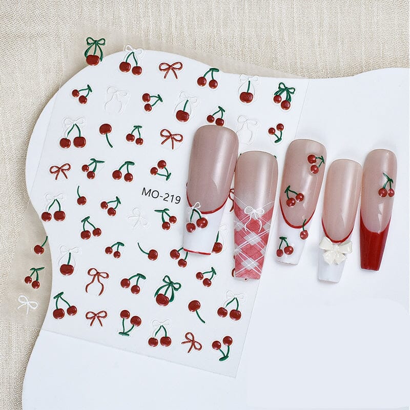 3D Nail Sticker MO-219 Nail Sticker No Brand 
