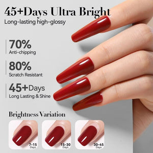 Base Gel & Super Top Coat Set 10ml Gel Nail Polish BORN PRETTY 