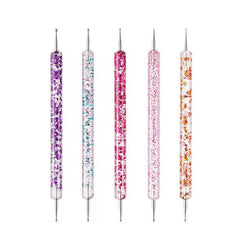 5pcs Dual-ended Nail Dotting Pen Set Tools & Accessories No Brand 