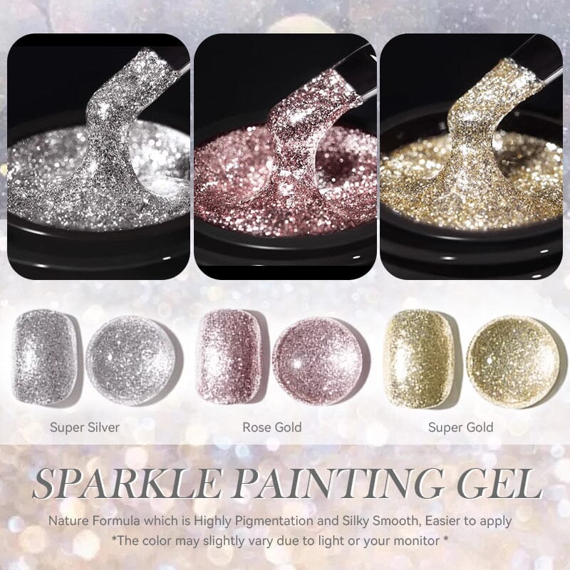Sparkle Painting Gel 5ml Gel Nail Polish BORN PRETTY 