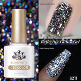 Glitter Reflective Gel Polish SZ11 Dream Star 10ml Gel Nail Polish BORN PRETTY 