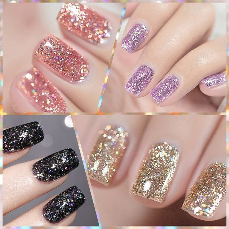 Glitter Reflective Gel Polish SZ10 Dream Star 10ml Gel Nail Polish BORN PRETTY 