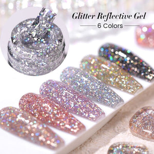 Glitter Reflective Gel Polish SZ08 Dream Star 10ml Gel Nail Polish BORN PRETTY 