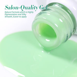 6 Colors Jelly Magnetic Gel Polish Set Fireflies Forest 7ml Gel Nail Polish BORN PRETTY 