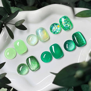 6 Colors Jelly Magnetic Gel Polish Set Fireflies Forest 7ml Gel Nail Polish BORN PRETTY 