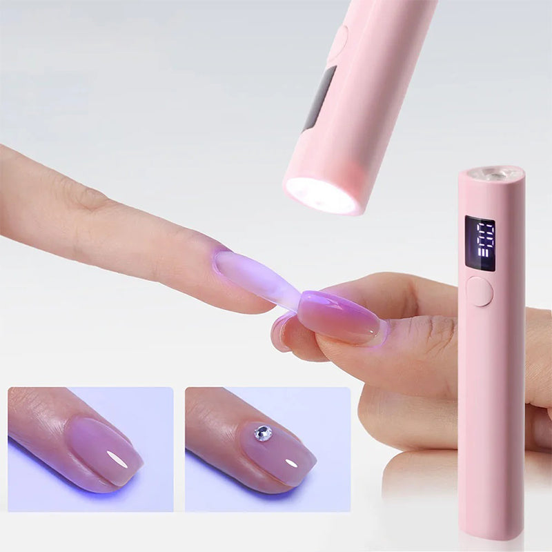 Pink Hand Light Mini UV Nail Lamp
