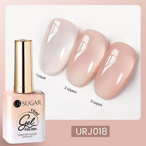 Jelly Nail Gel 15ml Gel Nail Polish UR SUGAR URJ018 