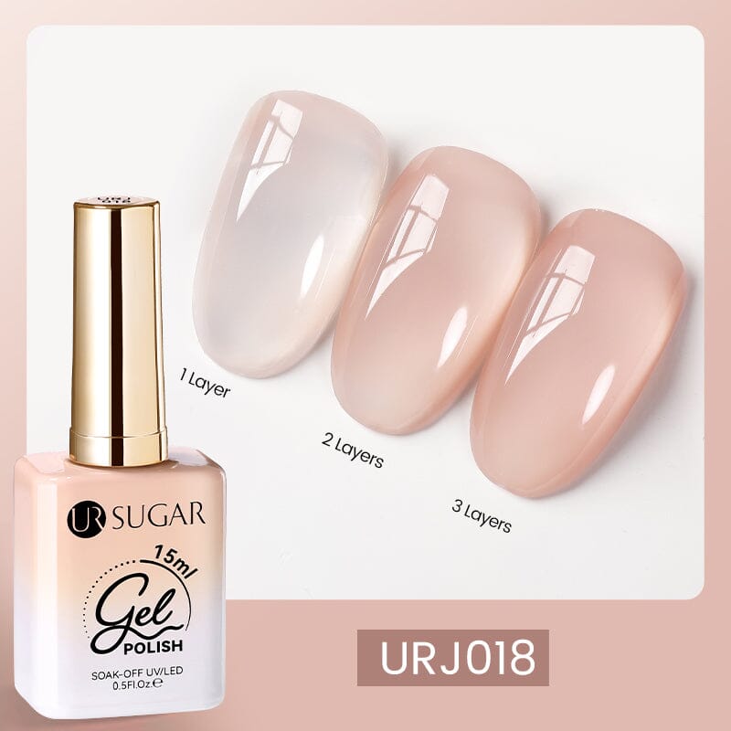Jelly Nail Gel 15ml Gel Nail Polish UR SUGAR URJ018 