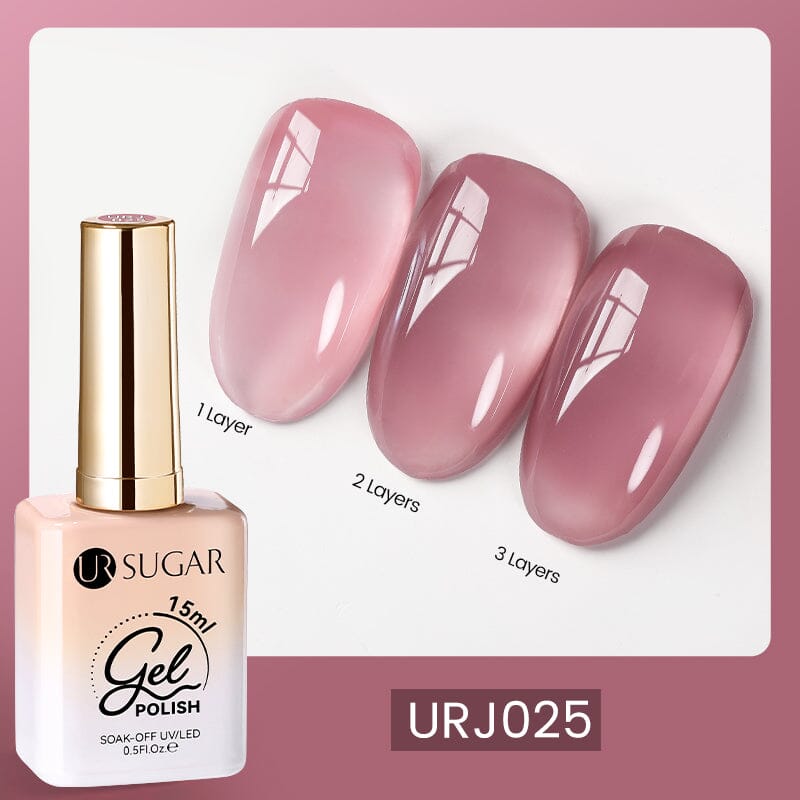 Jelly Nail Gel 15ml Gel Nail Polish UR SUGAR URJ025 