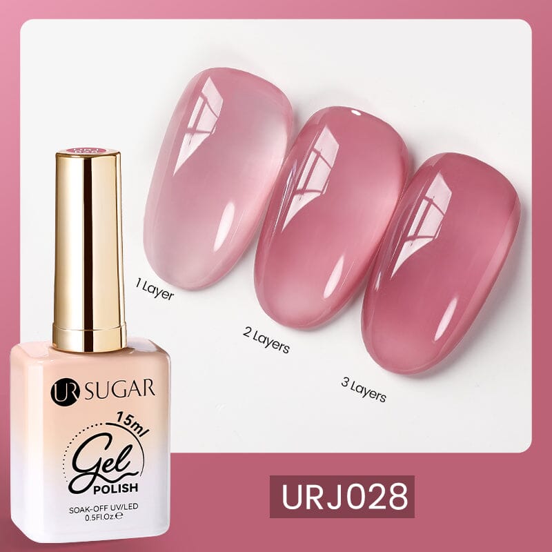 Jelly Nail Gel 15ml Gel Nail Polish UR SUGAR URJ028 