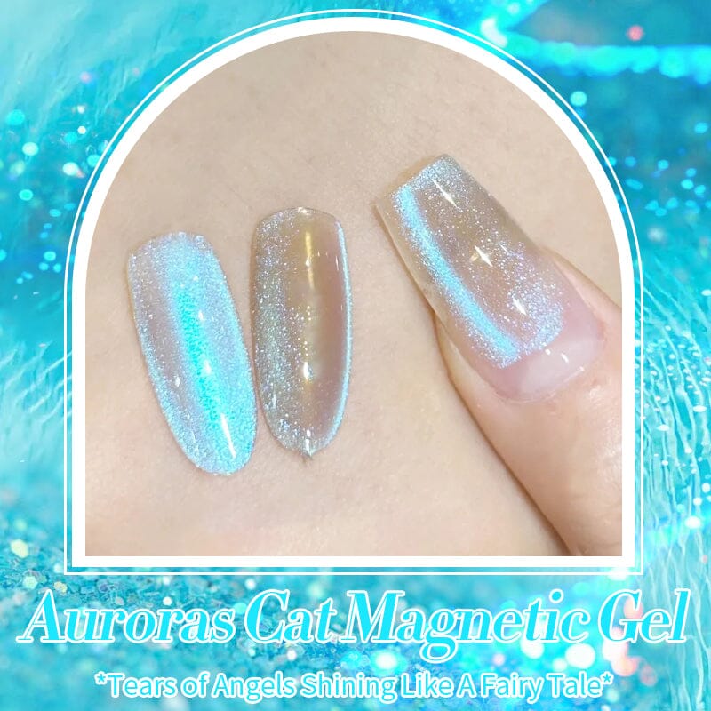 Auroras Cat Magnetic Gel Polish MY93 Angel Tears 10ml Gel Nail Polish BORN PRETTY 