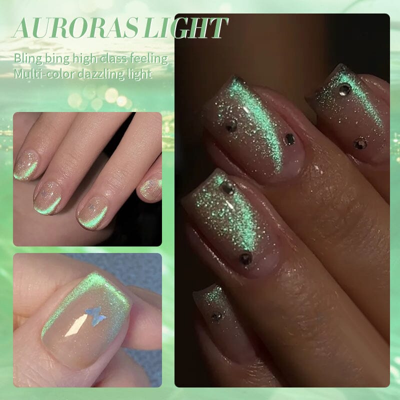 Auroras Cat Magnetic Gel Polish MY94 Angel Tears 10ml Gel Nail Polish BORN PRETTY 