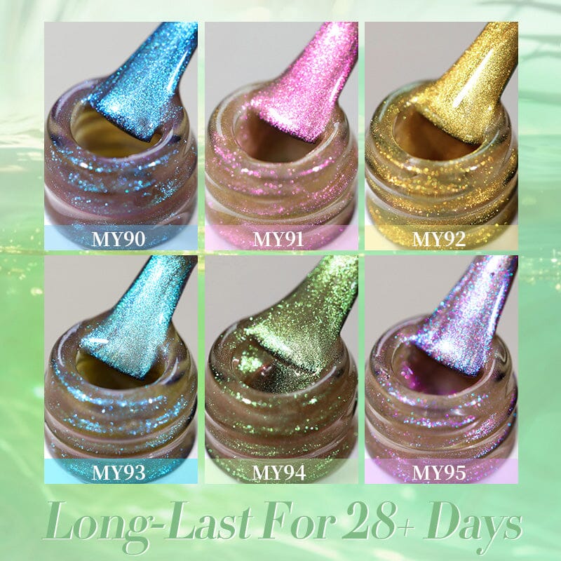 Auroras Cat Magnetic Gel Polish MY94 Angel Tears 10ml Gel Nail Polish BORN PRETTY 